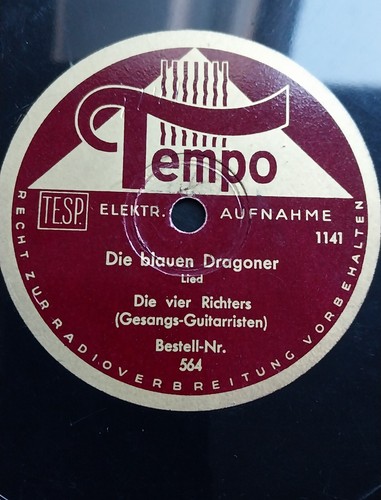 Die vier Richters , Schellackplatten 9 Stück , 1930 er !! - Bild 6 von 12