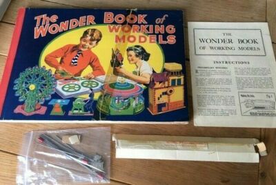 THE WONDER BOOK OF WORKING MODELS Anon 1937 ILLUSTRATOR RUDOLF GEISSIER