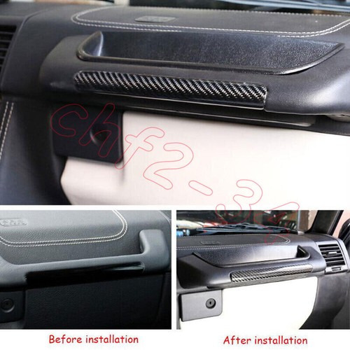 Real Carbon Fiber Interior Trim Kits 8Pcs For Benz W463 G550 G500 G63