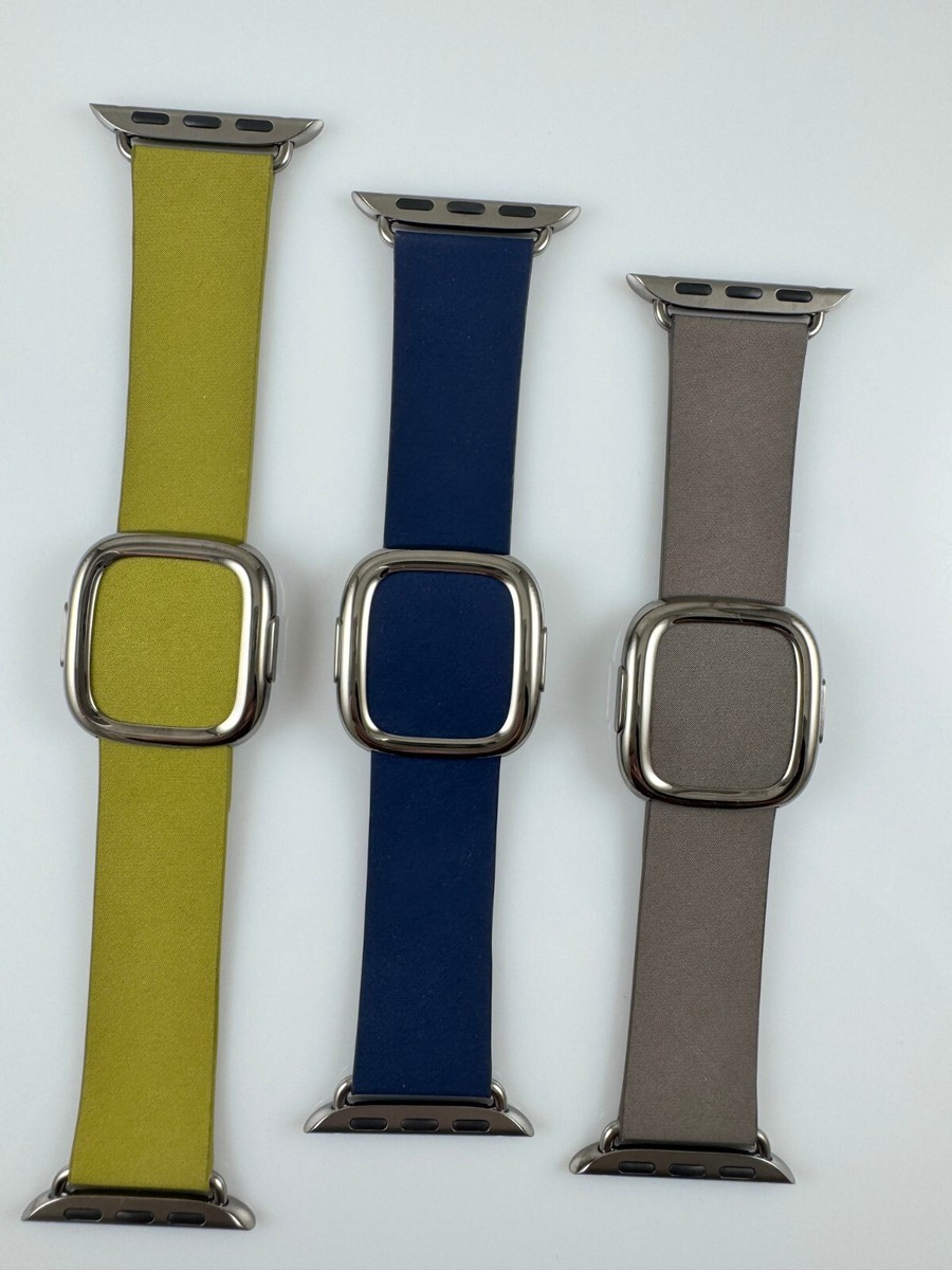 Original Apple Watch Series 10 42MM 41MM 40MM FineWoven modern Buckle  band