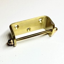 1 Solid Brass Genuine Baldwin Grand Piano Top Lid Prop Hinge/Bracket