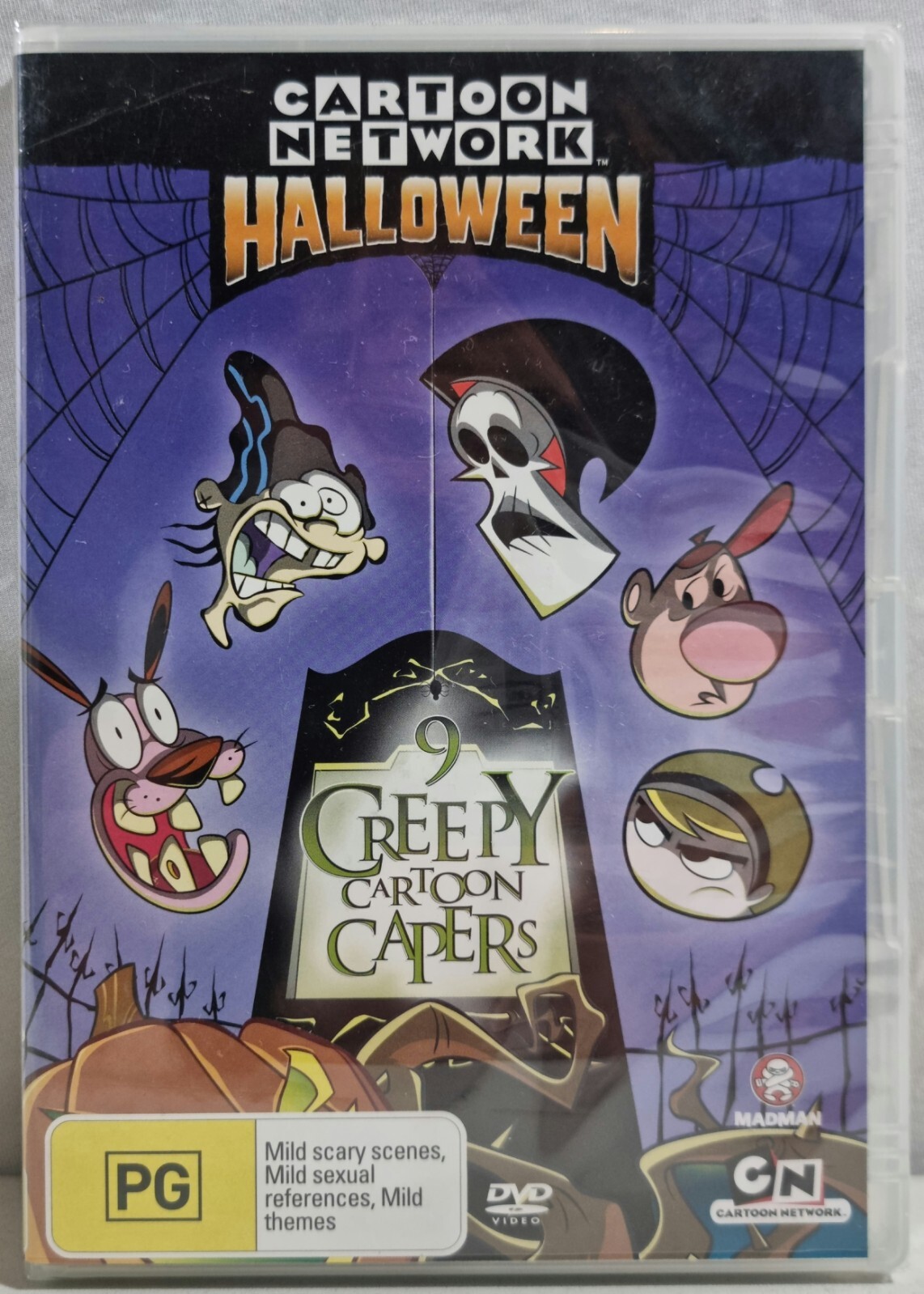 Cartoon Network Halloween Nine Creepy Capers 2004 DVD RATED PG REG 4