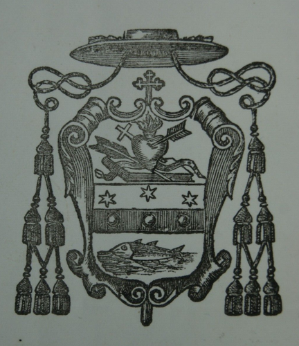 † año 1866 certificado de autenticidad san vincente ferrer + reliquias de catalina s. relicario documento israelí † - Imagen 6 de 12