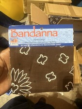 Pack of 4 Large Paisley Western 100 Cotton Printed Bandana - 22 x 22 inches