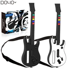 1x Wireless Guitar Controller for Nintendo Wii Guitar Hero & Rock Band 2 Games