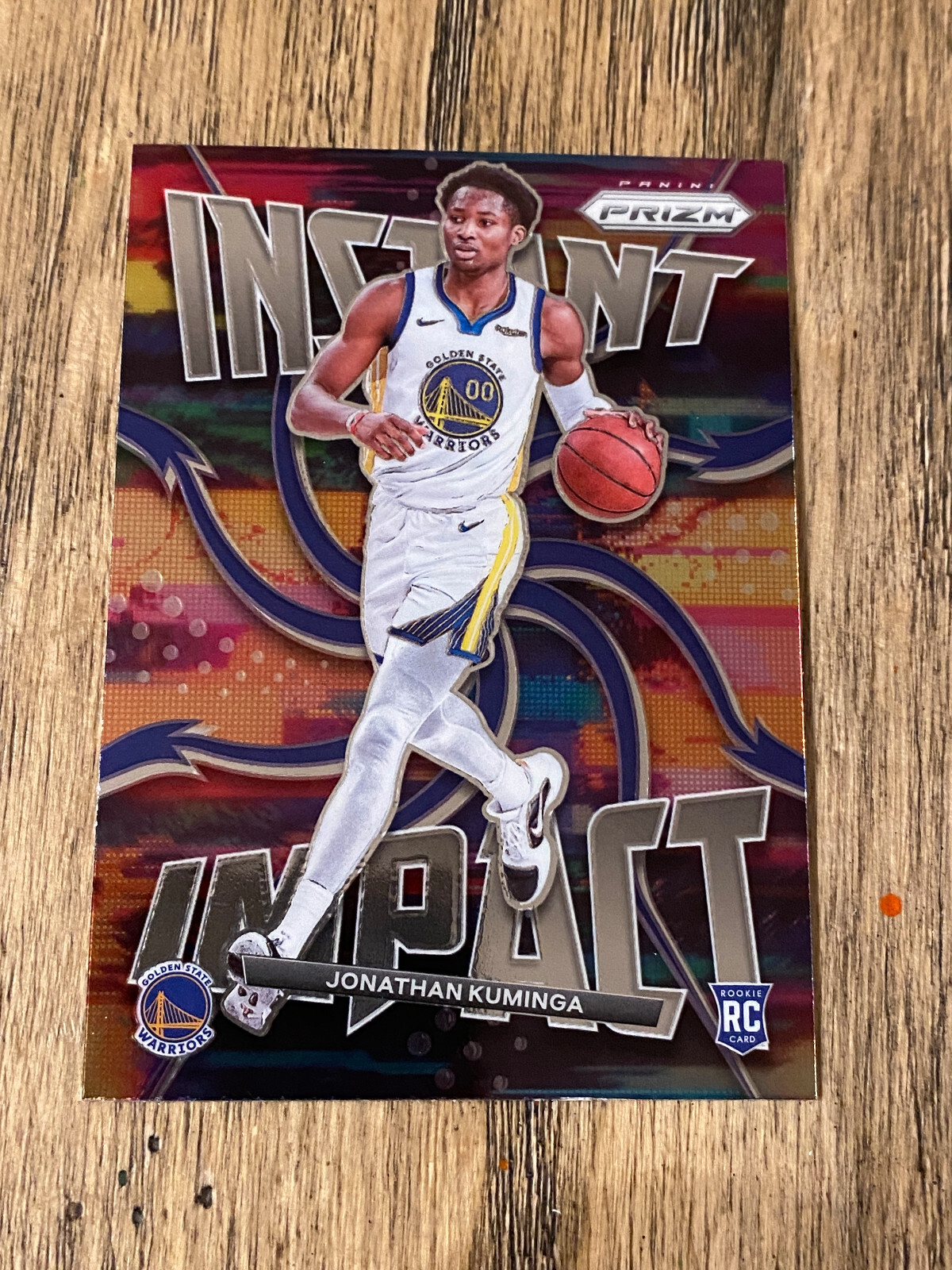 Jonathan Kuminga 2021-2022 PRIZM INSTANT IMPACT 🔥🔥 No. 7 WARRIORS
