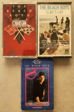 Lot Of 7 Vintage Beach Boys Cassettes Surfs Up Still Cruisin Christmas Kokomo