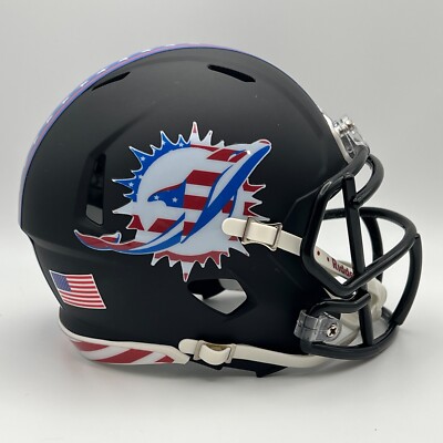 マイアミドルフィンズ　ヘルメット Miami Dolphins Riddell SpeedFlex Helmet – Green Gridiron, Inc.