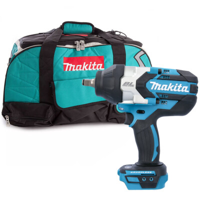 Makita DTW1002 18v Brushless 1/2In Impact Wrench with LXT400 Bag  88381803397 UK