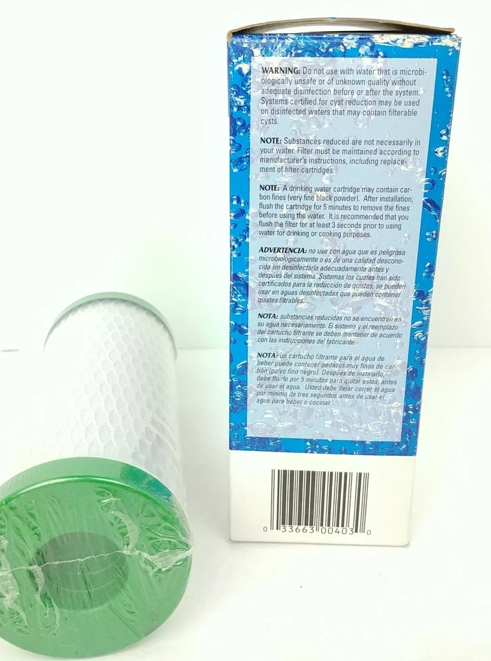 Cartucho de filtro de agua potable de repuesto Culligan para CT-3 en caja original Foto 4 de 4