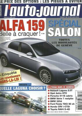 DAS AUTO JOURNAL NR. 667 FIAT PUNTO / ALFA 159 / MAZDA MX-5 / LAGUNA / FIESTA / ASTRA