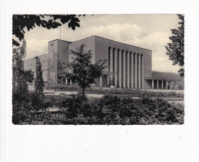ancient postcard Bielefeld Oetkerhalle 1963 //03