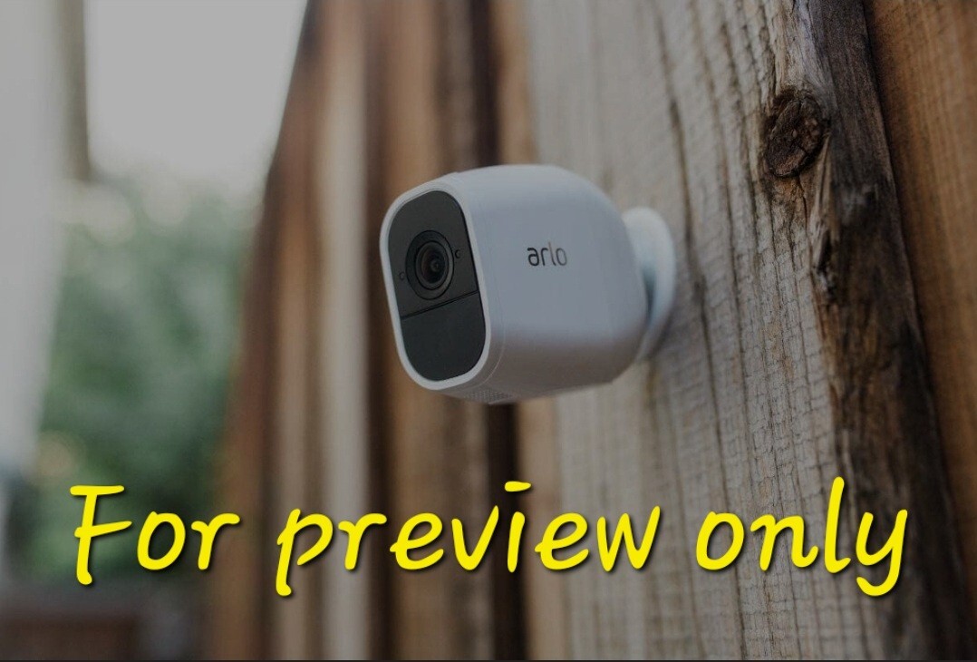 NETGEAR Arlo Pro 2 VMC4030P - 4 Wire-Free HD 1080p Security