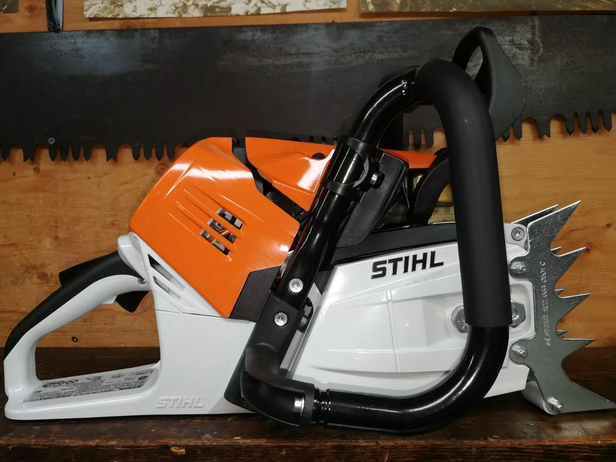 NEW STIHL MS500i CHAINSAW WRAP HANDLEBAR WEST COAST VERSION POWERHEAD *BARK  BOX*