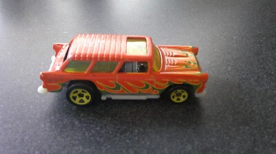 2017 Hot Wheels 69' Chevy Nomad FJW65 Orange Diecast Toy Car | eBay