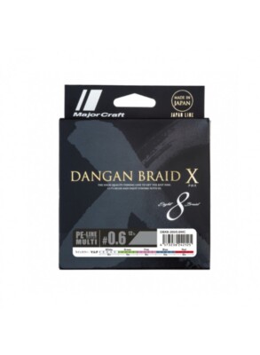 Major Craft Dangan PE X8 300m Braided Line Japan 8 Strand Smooth Strong Braid