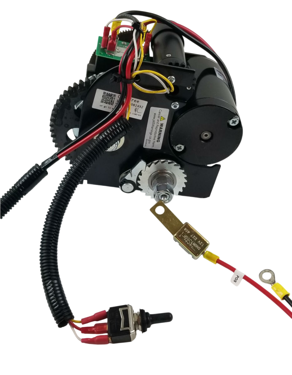 Forest River P92001 Pop Up Camper 12V Motorized Winch Assembly
