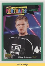 2020-21 Upper Deck UD Portraits Rookies Green Mikey Anderson #P-84 READ 0gn4