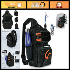 Lightweight Tactical Sling Fishing Backpack - Storage Bag for Gear  Equipment,