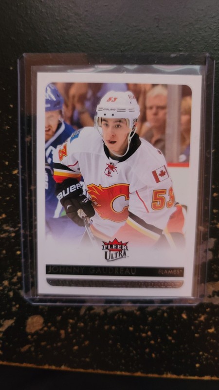 2014-15 Fleer Ultra - Calgary Flames Johnny Gaudreau #20 (RC)