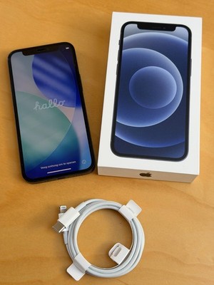 Apple iPhone 12 mini - 128GB - Schwarz (Ohne Simlock) - top Zustand