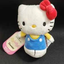 Hallmark Itty Bittys Sanrio Hello Kitty 4" Mini Bolsa de Frijoles Peluche Kawaii Nuevo Con Etiquetas