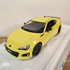  Kyosho 1 18 Subaru BRZ GT Yellow Samurai Diecast Model Car Used Japan 