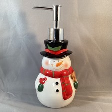 Snowman Soap Dispenser New Without Tag