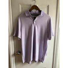 Ted Baker London Men  s Classic Fit Polo - Lilac / Lavender - Size 5 XL - EUC