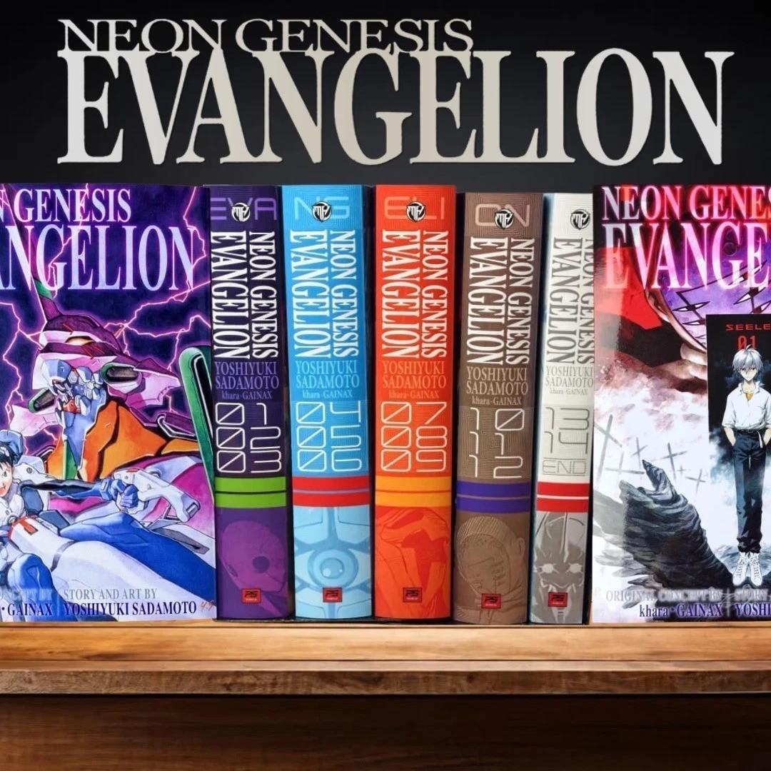 Neon Genesis Evangelion Manga (3 in 1 Edition) Volume 1-5 Full Set