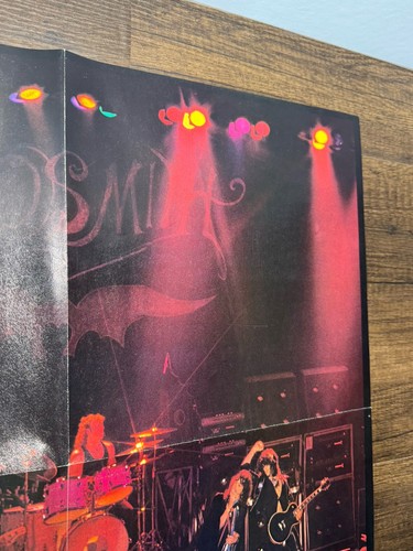 vintage Aerosmith Bootleg Live 2x LP RECORD CLEAN VINYL W/insert POSTER STERLING - Picture 21 of 24