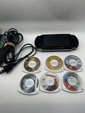 Sony PSP-1001 Console 3 Games 3 Movies Has Stick Drift