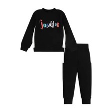 Jordan Tuta da Bambini Jumpman Team Blocked Nera Codice 85D427-023 - 9B