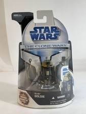 Hasbro Star Wars The Clone Wars Animated No. 23 R3-S6 Goldie Taped Back