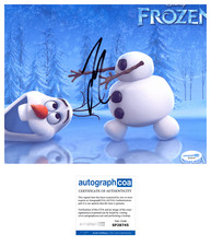 Josh Gad ‘Frozen’ Signed 8x10 Photo ‘Olaf’ ACOA Certified