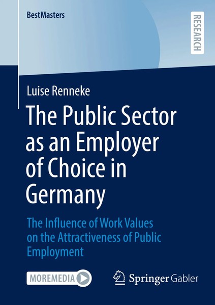 Luise Renneke | The Public Sector As An Employer Of Choice In Germany | Buch-image