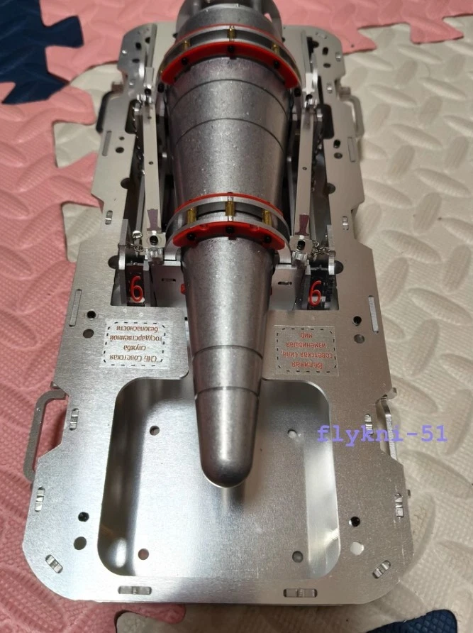 1/6 Scale Soviet Union SS-22 Nuclear Bomb Atomic Bomb Metal Assembly Model Toy - Image 3 of 4