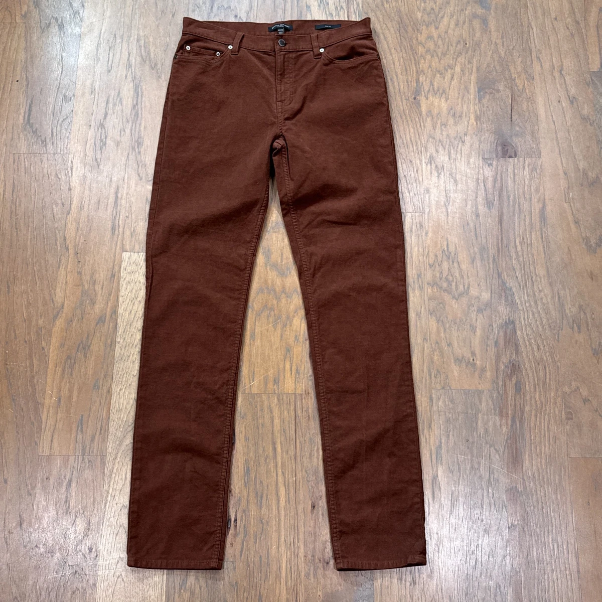Lot De 2 Pantalons Banana Republic Marron Kaki - Taille 34 X 32 & 34 X 30 - Occasion Très Bon état