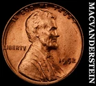 1952 Lincoln Wheat Cent-Choice Gem BU Red Lustrous No Reserve #i4441