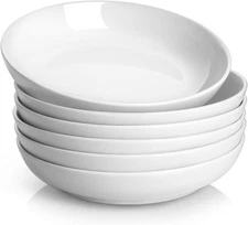 Y YHY Pasta Bowls, 30oz Salad Bowls White Soup Large 30oz, 