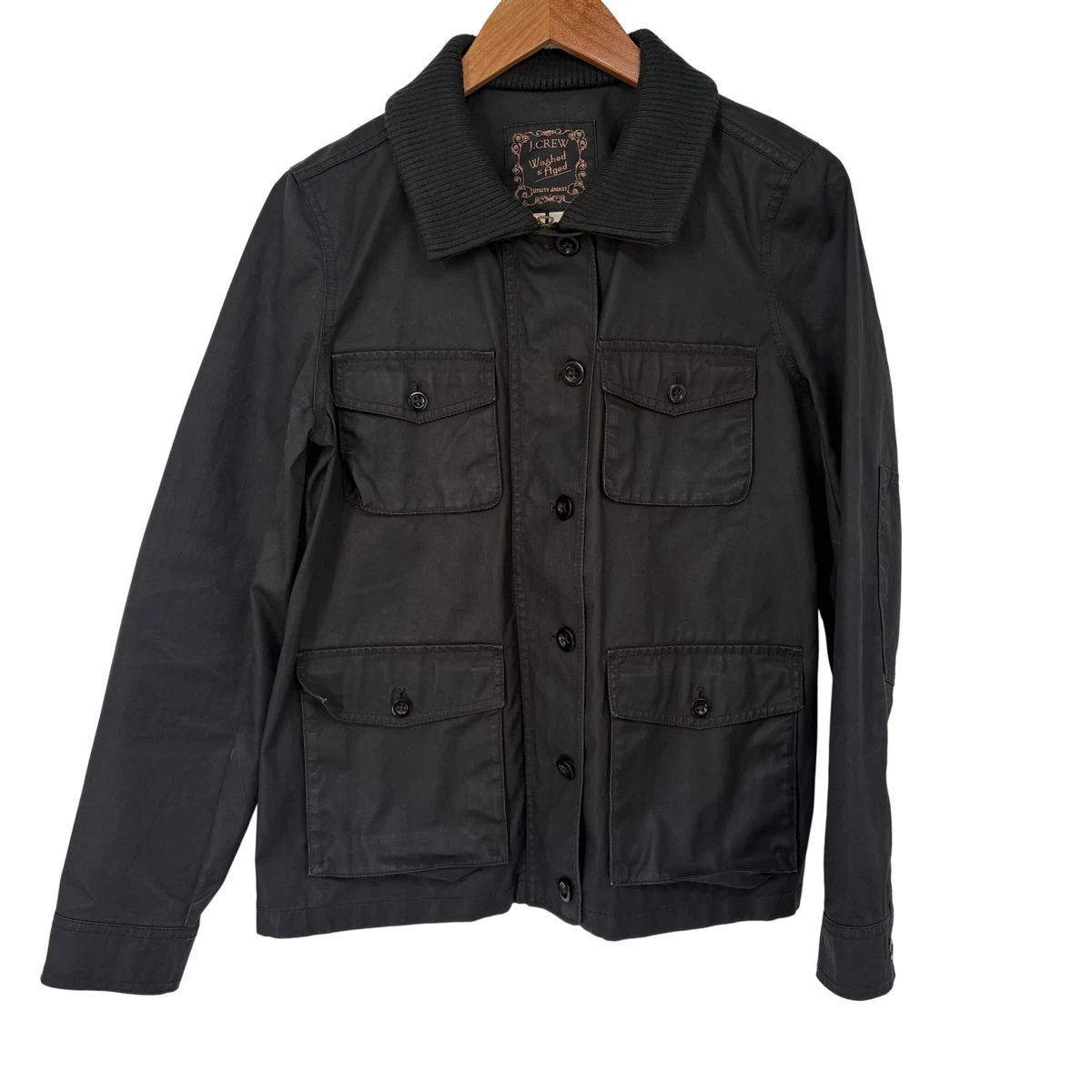 Military Jacket Black Regular Size Coats, Jackets & Vests for