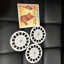 Vintage Winnie The Poo View Master 3 Piece Set Reels Retro 70s