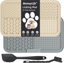 Lick Mat for Dogs Cats, Slow Feeder Licking Pads for Boredom