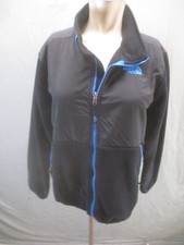 The North Face Size XL 18/20 Boys Black Full Zip Fleece Warm Denali Jacket 862