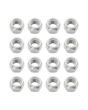 25 Pack 10-24 Locknuts 304 Stainless Steel Hardware Rust Resistant Fasteners