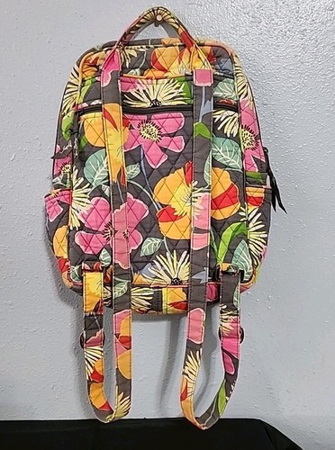 Vera Bradley Jazzy Blooms small backpack - Picture 2 of 5