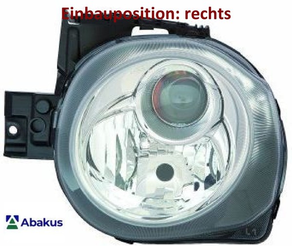 Abakus 215-11H3R-LD-EM Hauptscheinwerfer Rechts Scheinwerfer FüR Nissan-image
