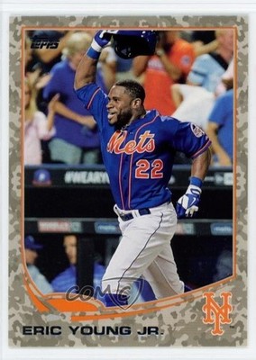 2013 Topps Update Desert Camo 82/99 Eric Young Jr #US238 0ut3