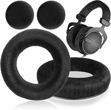 DT990 DT770 Ear Pads - Replacement Ear Cushion Pads Earpad Compatible with beyer