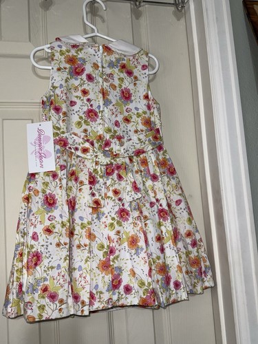 Bonnie Jean New with Tags Girl’s Dress size 4/4T Floral - Picture 6 of 6